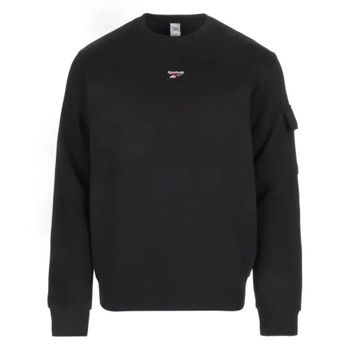 Peter Cargo Pocket Crewneck Sweatshirt